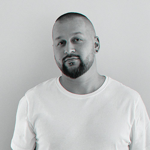 Man Wearing White T-shirt Man Wearing White T-shirt